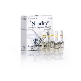 Нандролон пропионат (Nandro) Alpha Pharma 10 ампул по 1мл (1амп 100 мг)